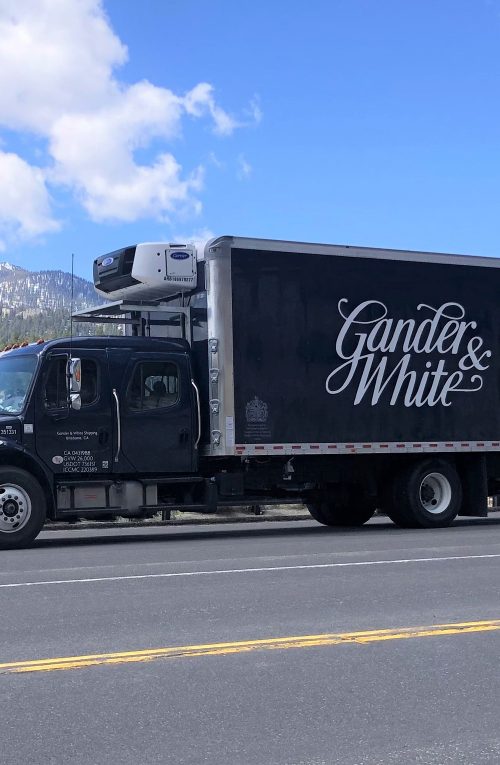 Gander and White Truck