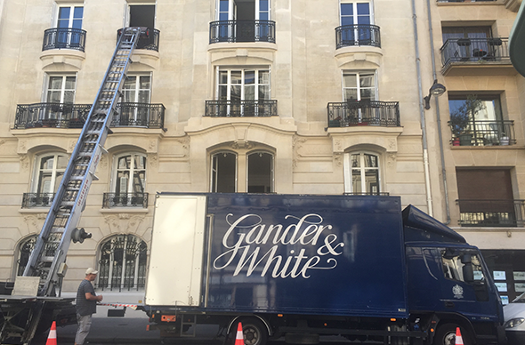 Gander and White Paris Relocation